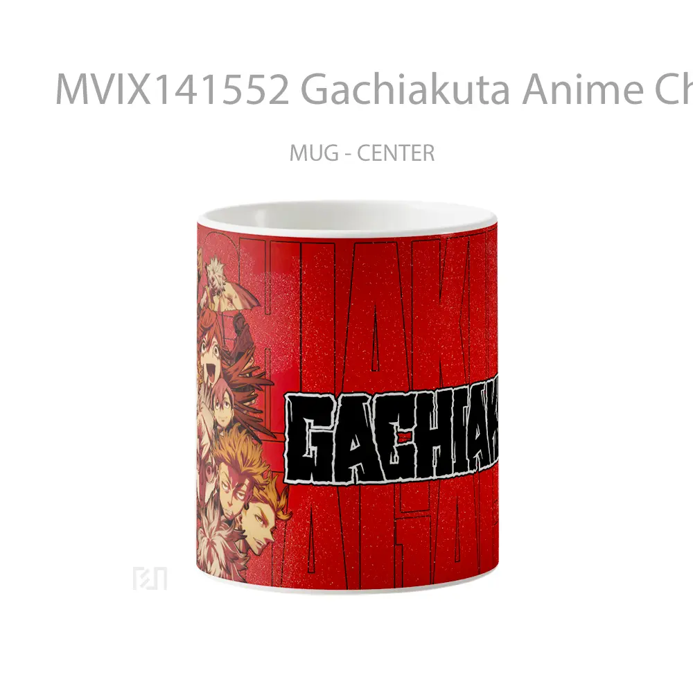 Mug Gachiakuta Anime Characters Cangkir Anime