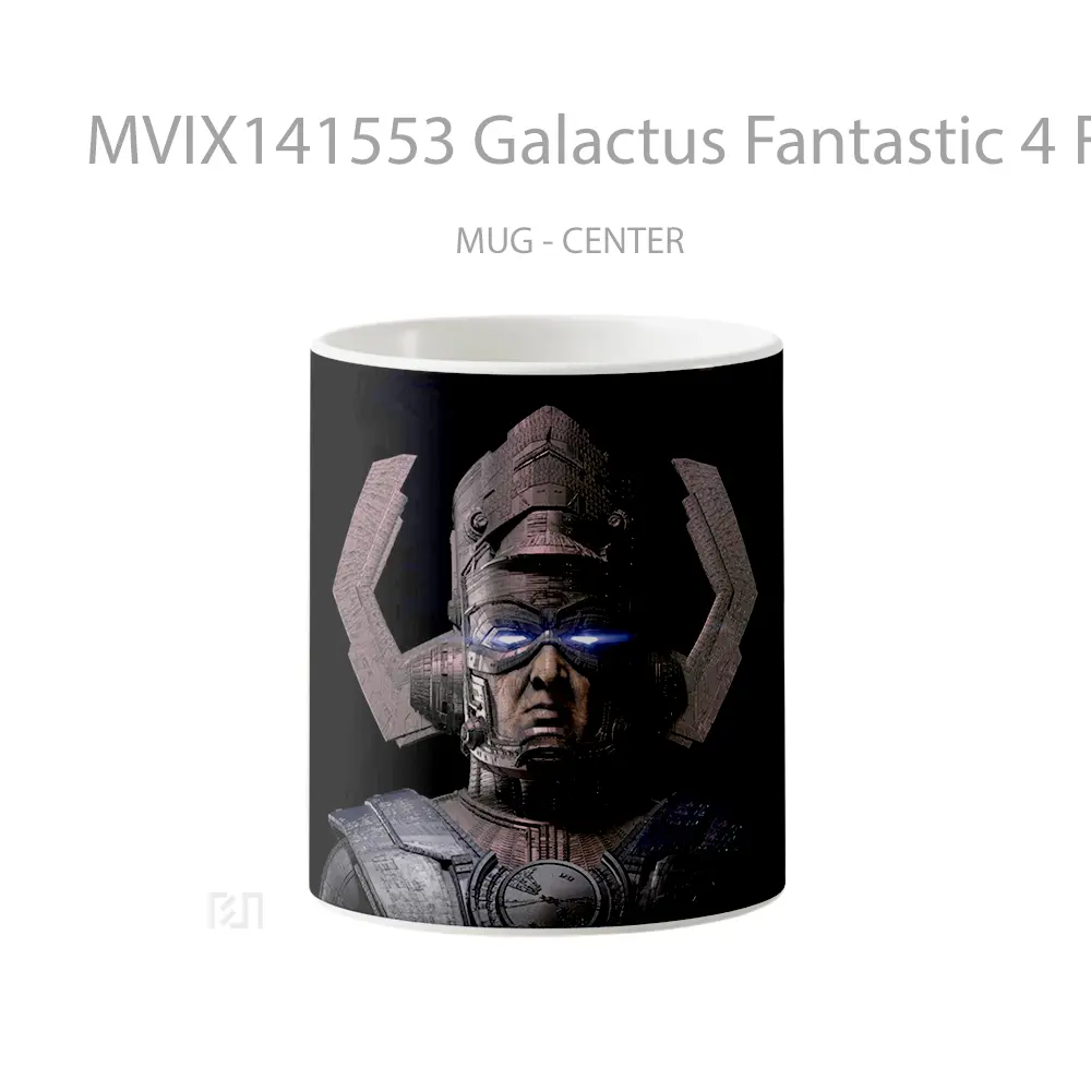 Mug Galactus Fantastic 4 First Steps Gelas Keramik Unik