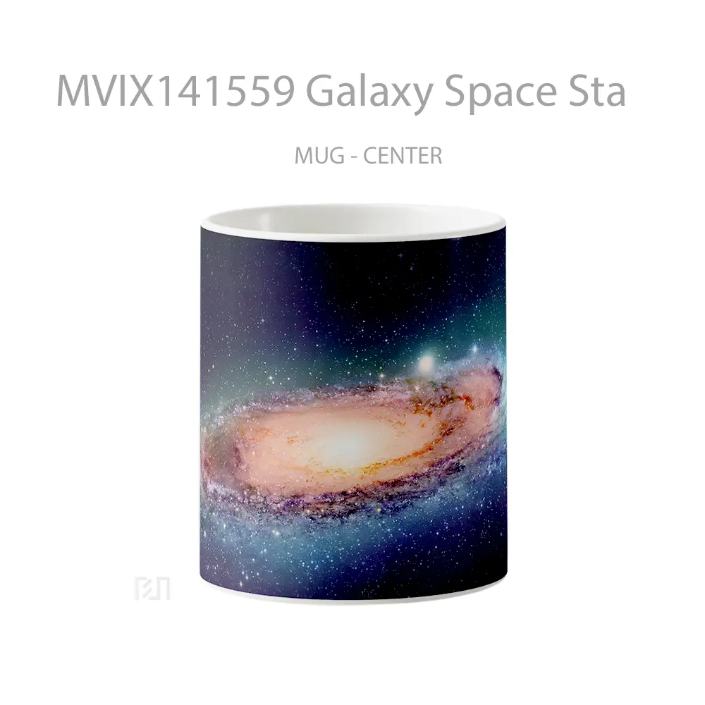 Mug Galaxy Space Sta Gelas Keramik Unik