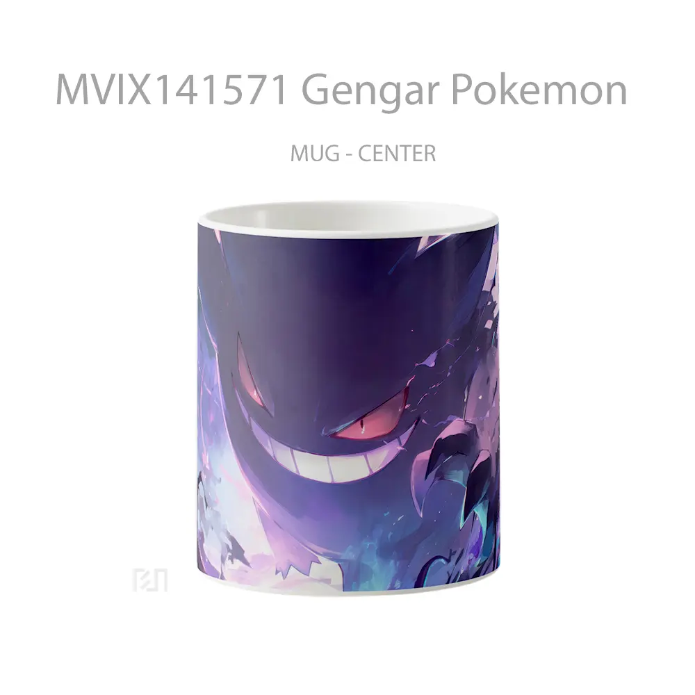 Mug Gengar Pokemon Gelas Keramik Unik