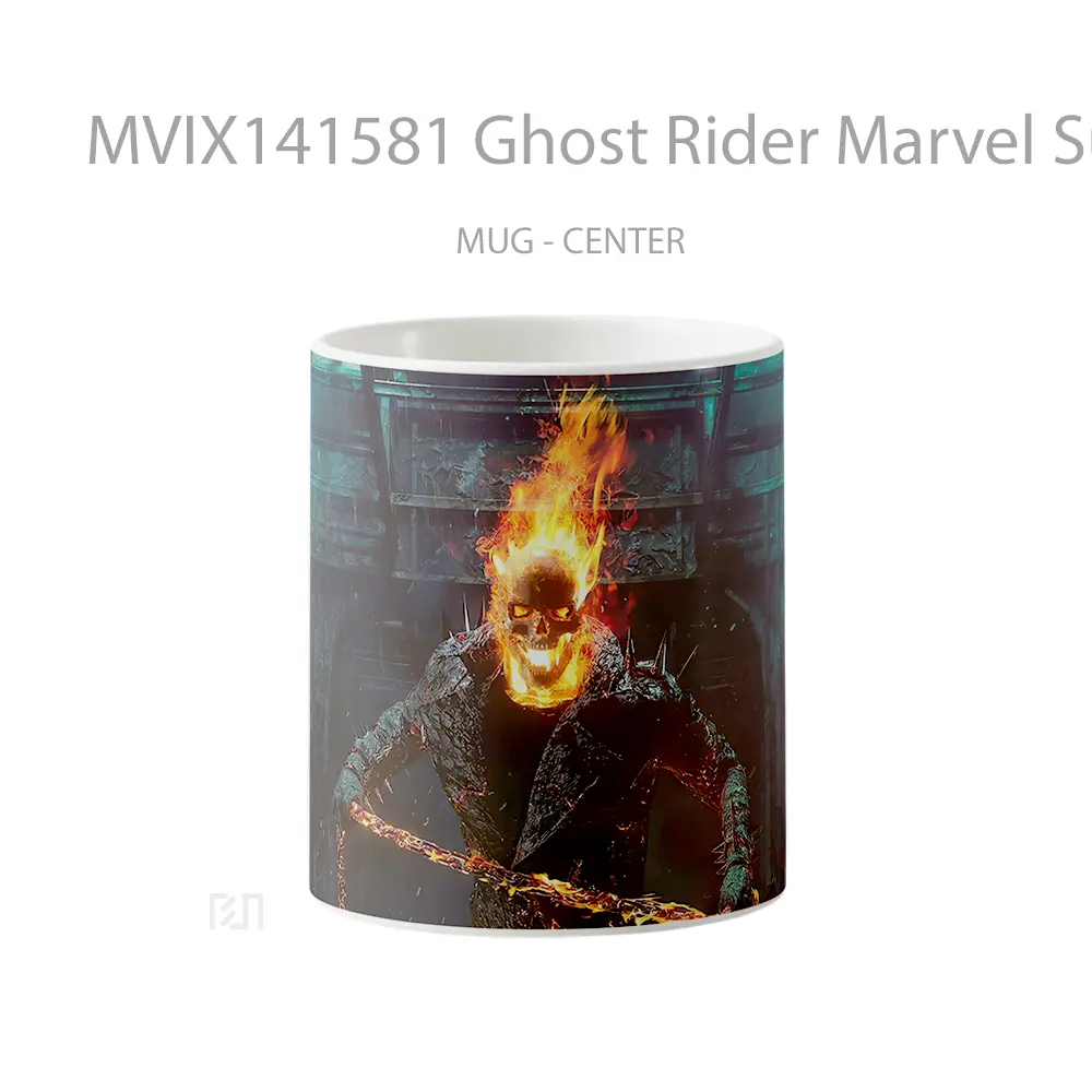 Mug Ghost Rider Marvel Superher Gelas Superhero