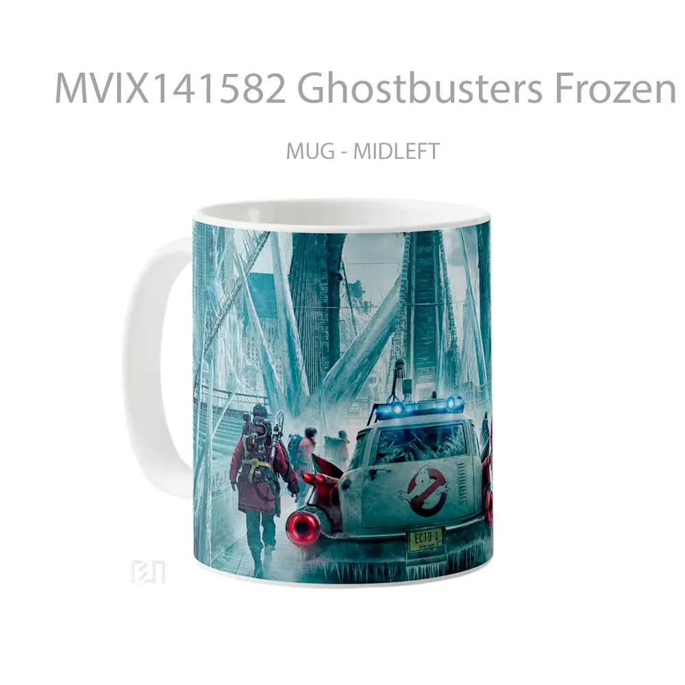 Mug Ghostbusters Frozen Empire Movie Gelas Keramik Unik - All-side / Desain