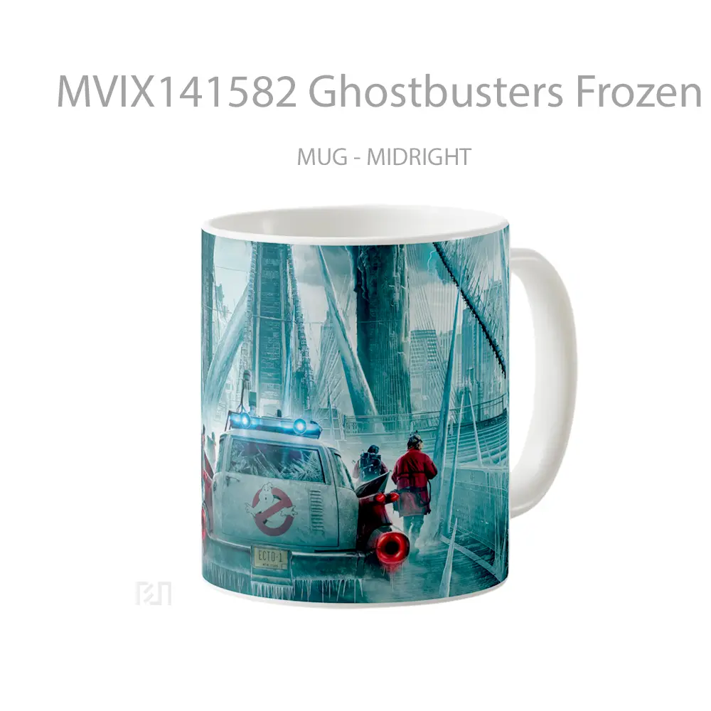 Mug Ghostbusters Frozen Empire Movie Gelas Keramik Unik - All-side / Desain