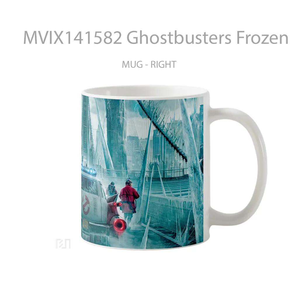 Mug Ghostbusters Frozen Empire Movie Gelas Keramik Unik - All-side / Desain