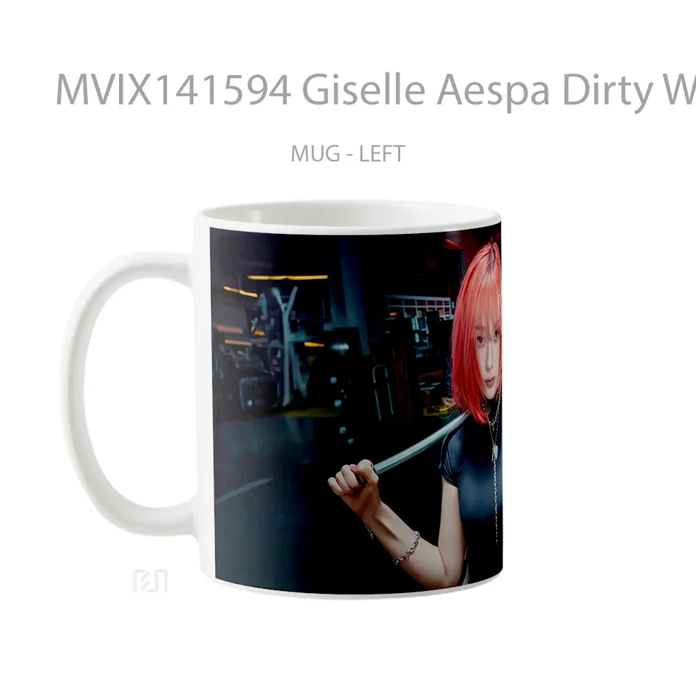 Mug Giselle Aespa Dirty Work Iphone 16 Pro Gelas Keramik Unik - All-side / Desain