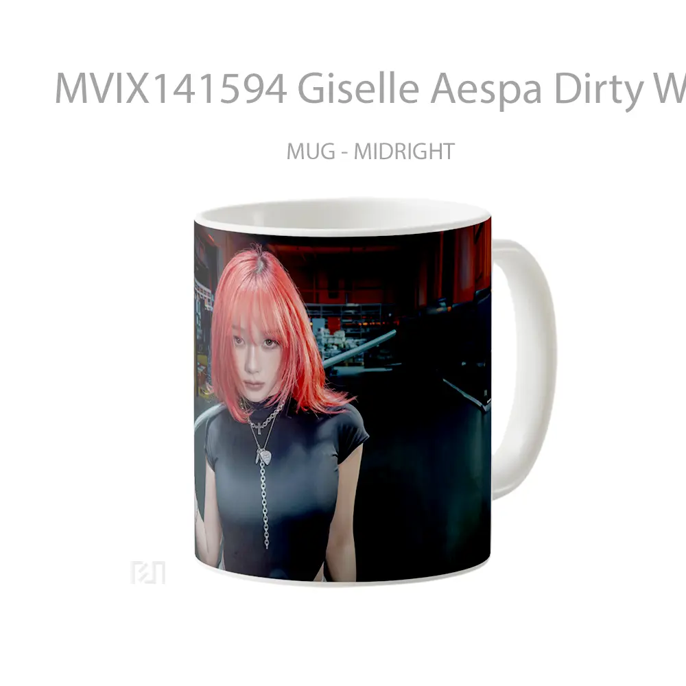 Mug Giselle Aespa Dirty Work Iphone 16 Pro Gelas Keramik Unik - All-side / Desain