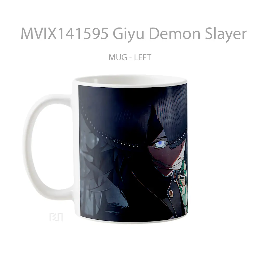 Mug Giyu Demon Slayer Gelas Keramik Unik - All-side / Desain