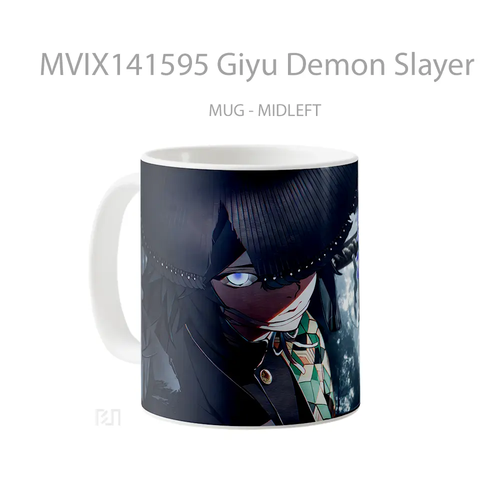 Mug Giyu Demon Slayer Gelas Keramik Unik - All-side / Desain