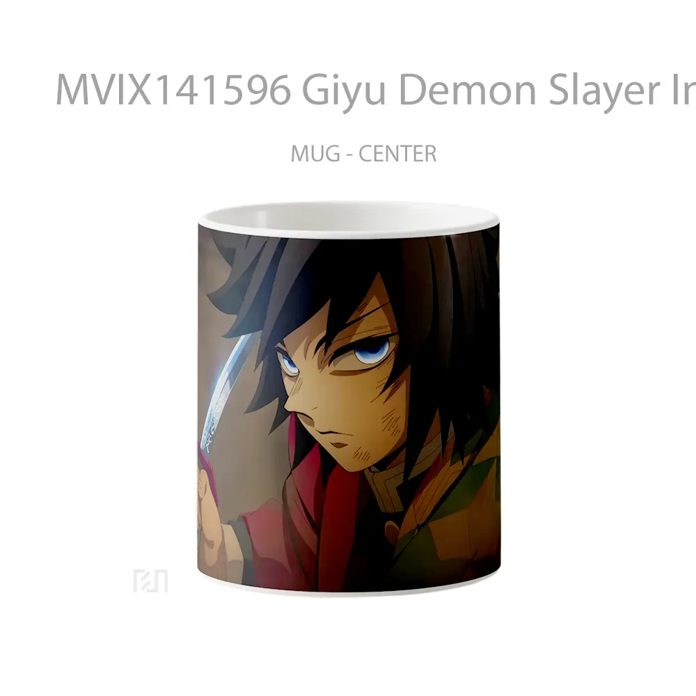 Mug Giyu Demon Slayer Infinity Castle Gelas Keramik Unik