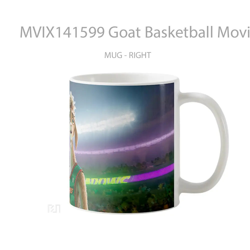 Mug Goat Basketball Movie Gelas Keramik Unik - All-side / Desain
