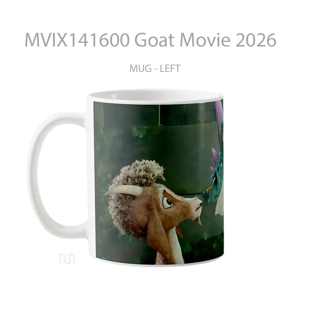 Mug Goat Movie 2026 Gelas Keramik Unik - All-side / Desain