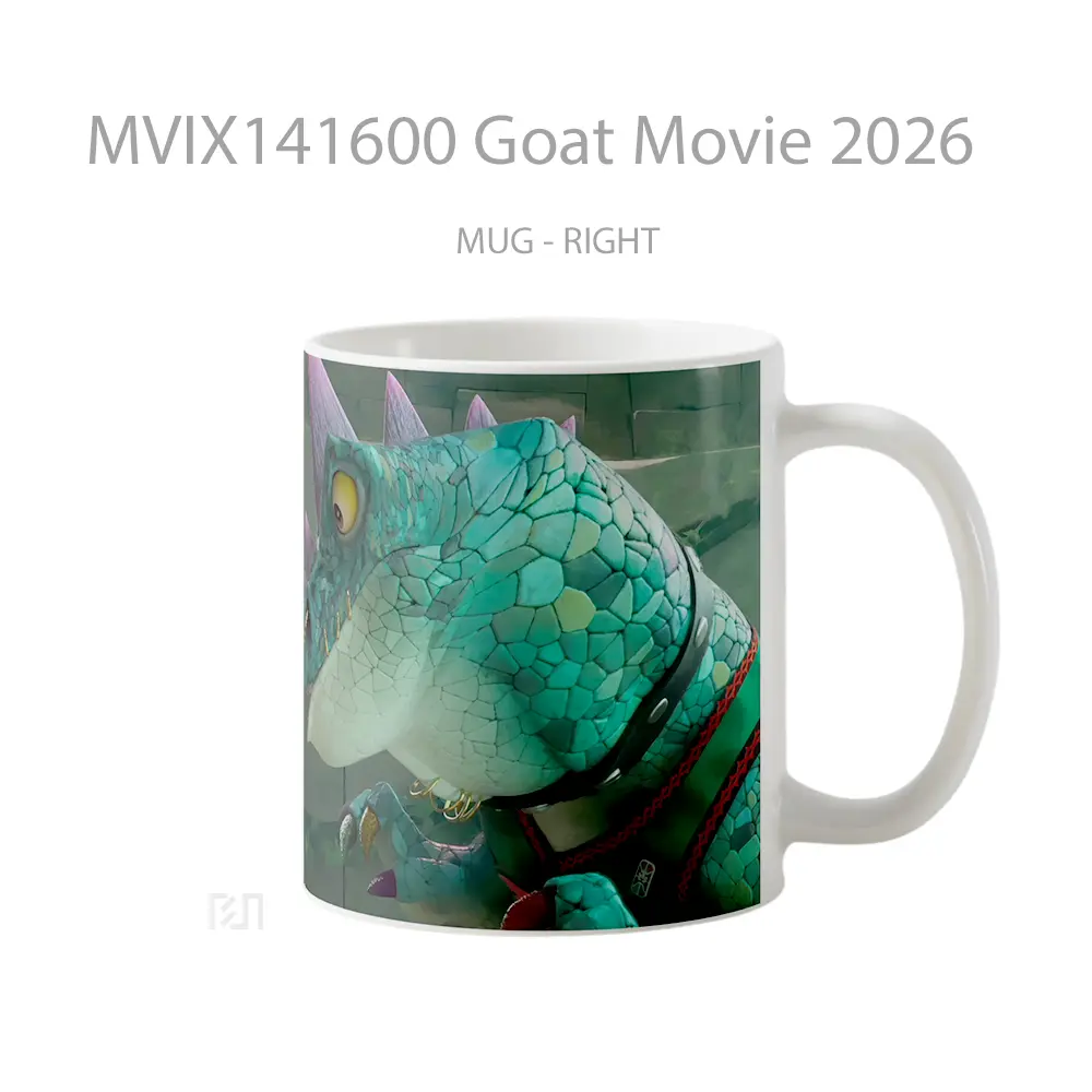 Mug Goat Movie 2026 Gelas Keramik Unik - All-side / Desain