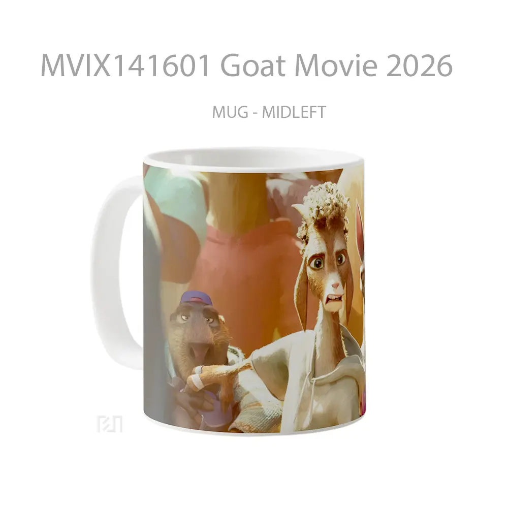 Mug Goat Movie 2026 Gelas Keramik Unik - All-side / Desain