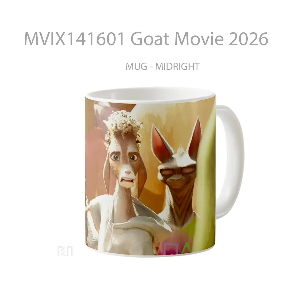Mug Goat Movie 2026 Gelas Keramik Unik - All-side / Desain