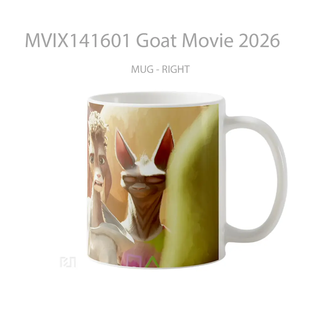 Mug Goat Movie 2026 Gelas Keramik Unik - All-side / Desain