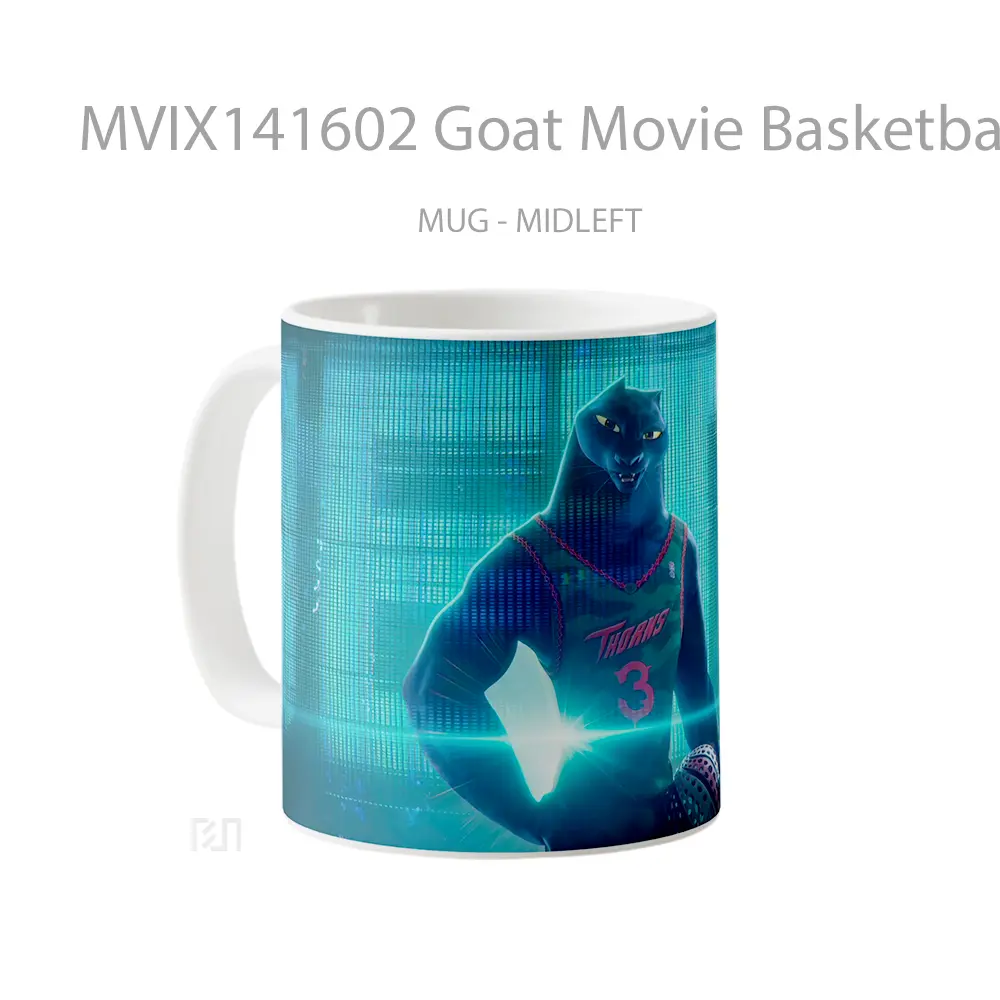 Mug Goat Movie Basketball Gelas Keramik Unik - All-side / Desain