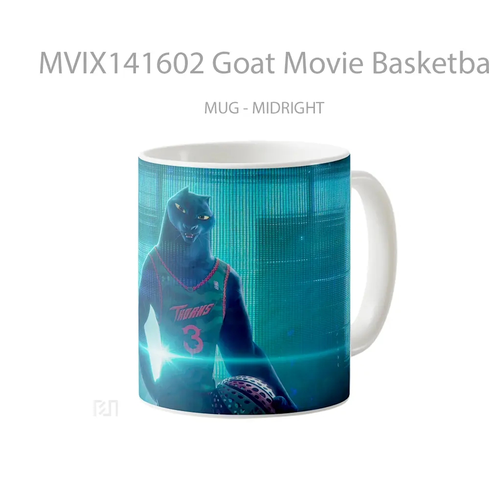 Mug Goat Movie Basketball Gelas Keramik Unik - All-side / Desain