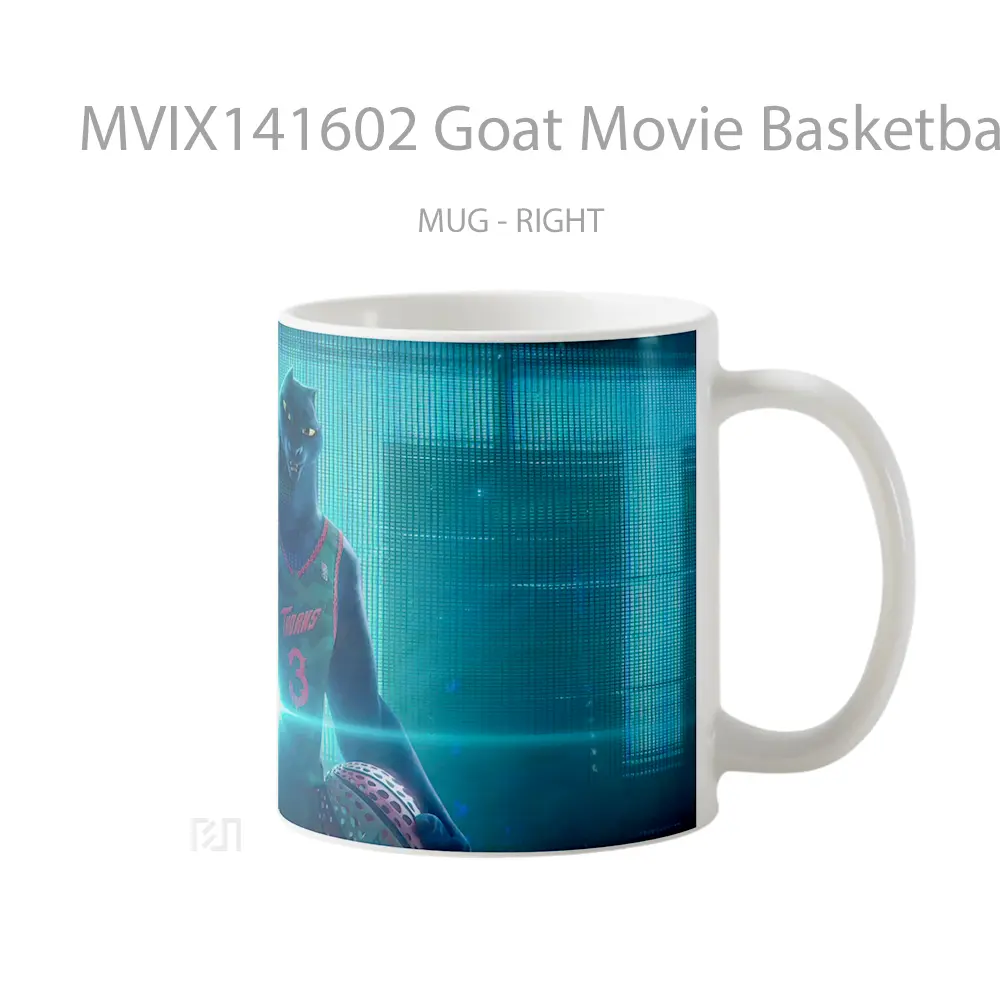 Mug Goat Movie Basketball Gelas Keramik Unik - All-side / Desain