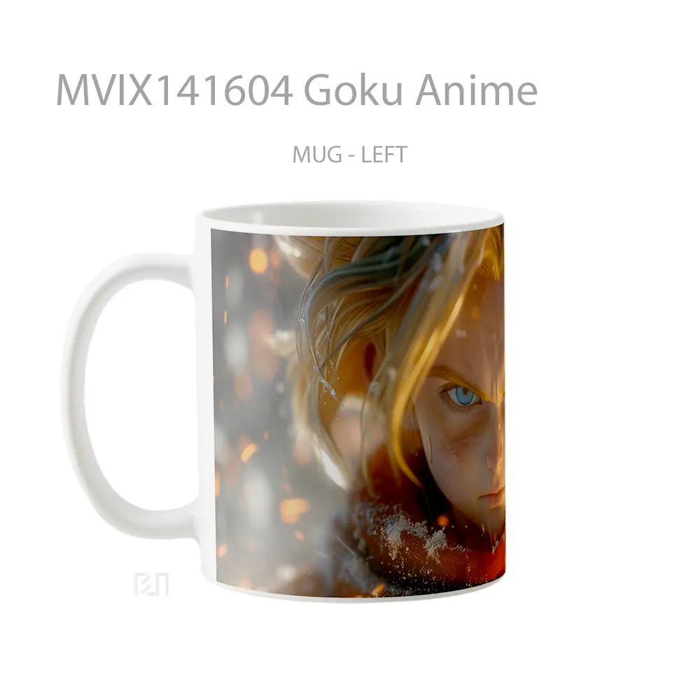 Mug Goku Anime Cangkir Anime - All-side / Desain