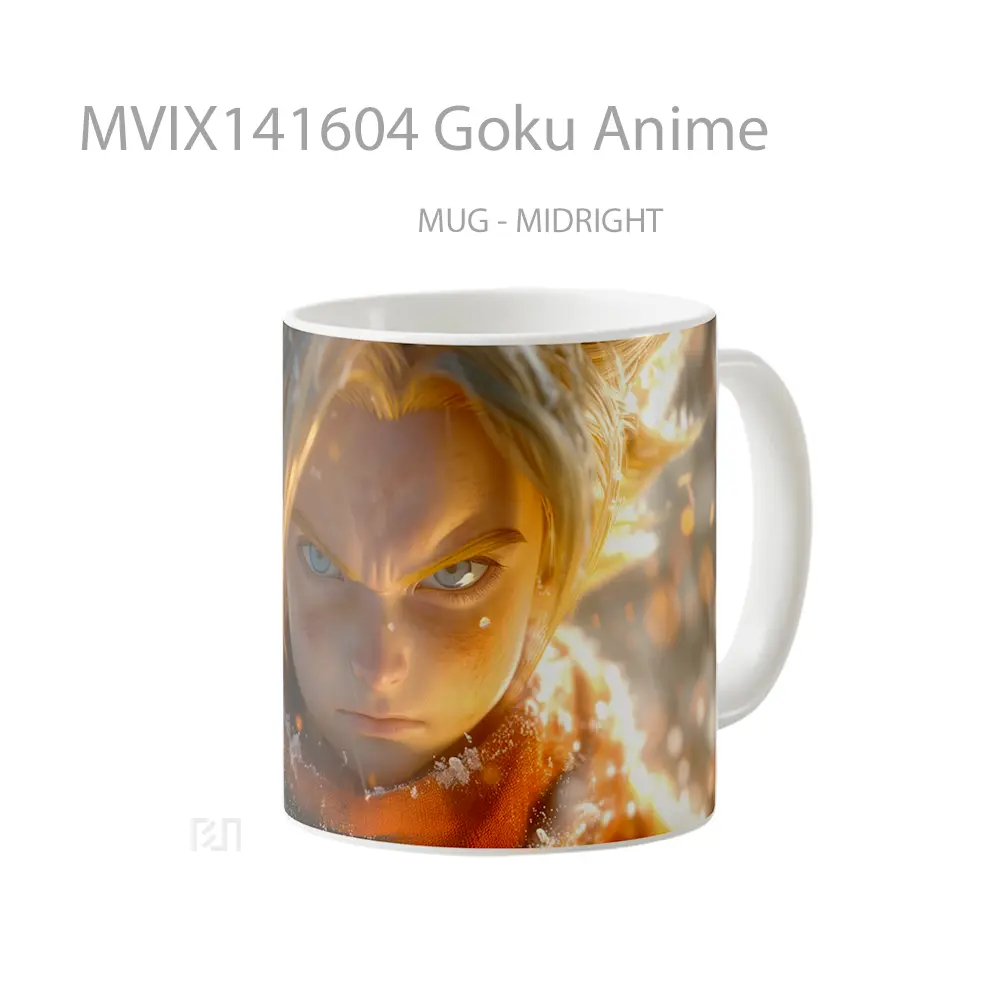 Mug Goku Anime Cangkir Anime - All-side / Desain