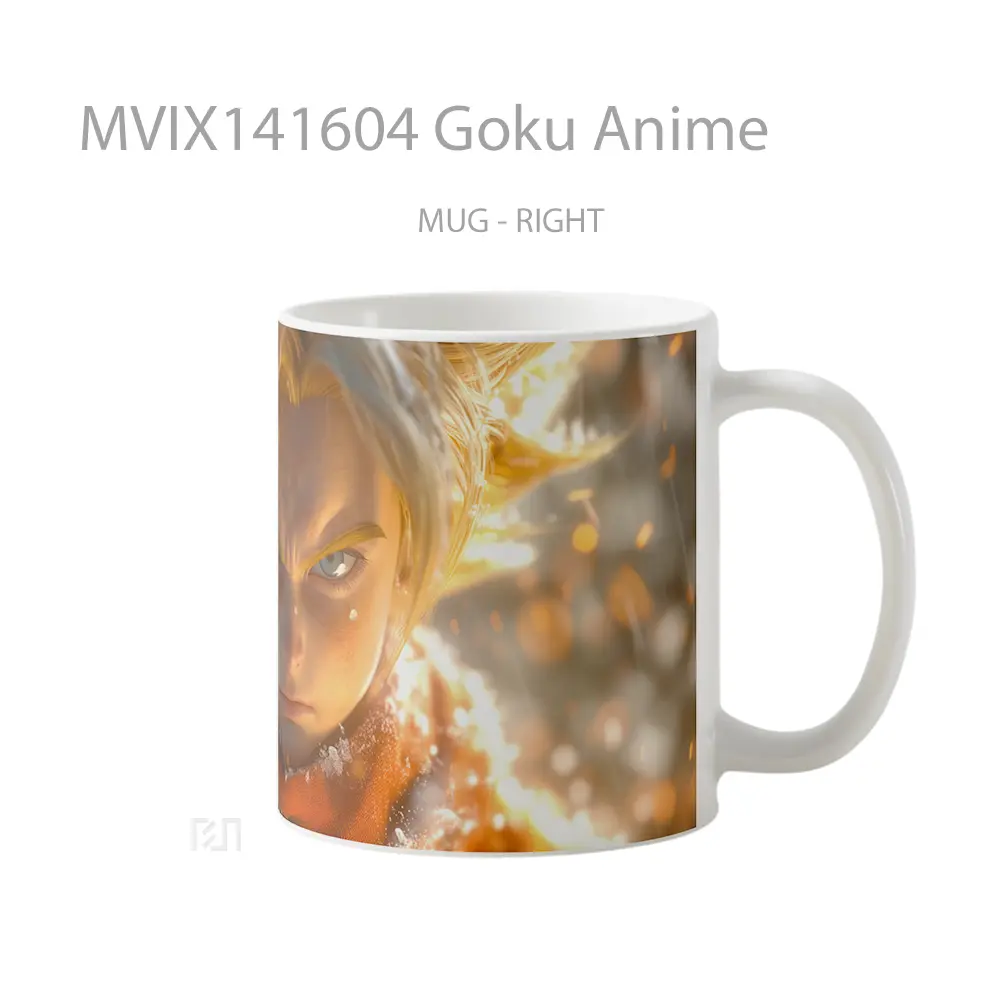 Mug Goku Anime Cangkir Anime - All-side / Desain