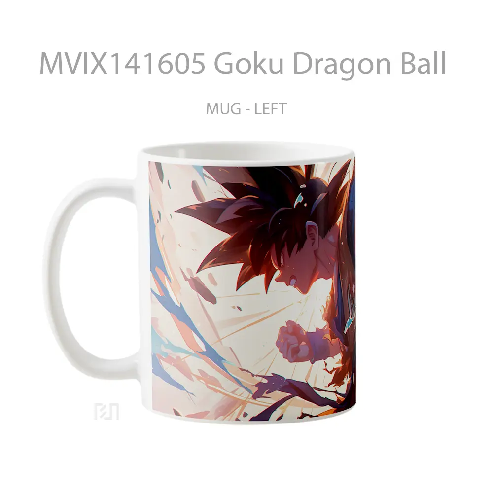 Mug Goku Dragon Ball Cangkir Anime - All-side / Desain