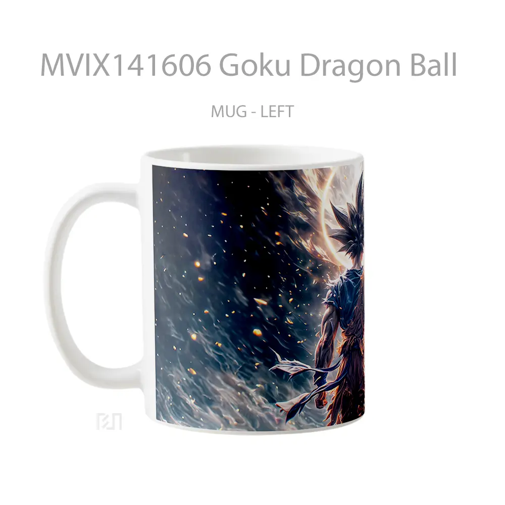 Mug Goku Dragon Ball Cangkir Anime - All-side / Desain