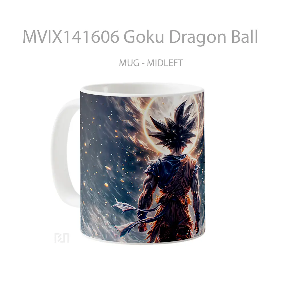 Mug Goku Dragon Ball Cangkir Anime - All-side / Desain