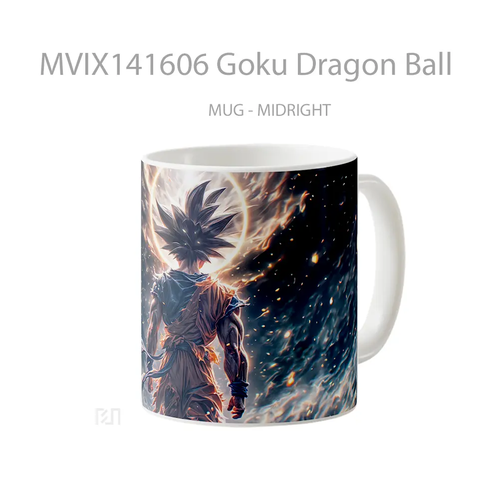 Mug Goku Dragon Ball Cangkir Anime - All-side / Desain