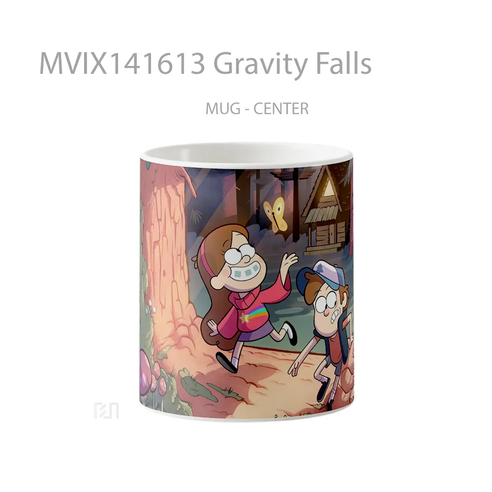 Mug Gravity Falls Gelas Keramik Unik