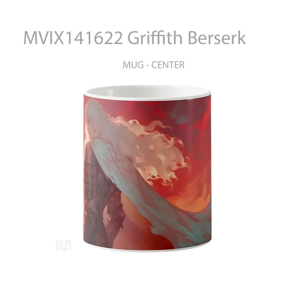 Mug Griffith Berserk Gelas Keramik Unik