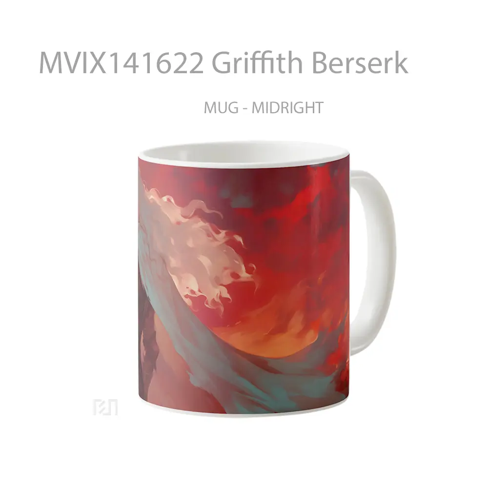 Mug Griffith Berserk Gelas Keramik Unik - All-side / Desain