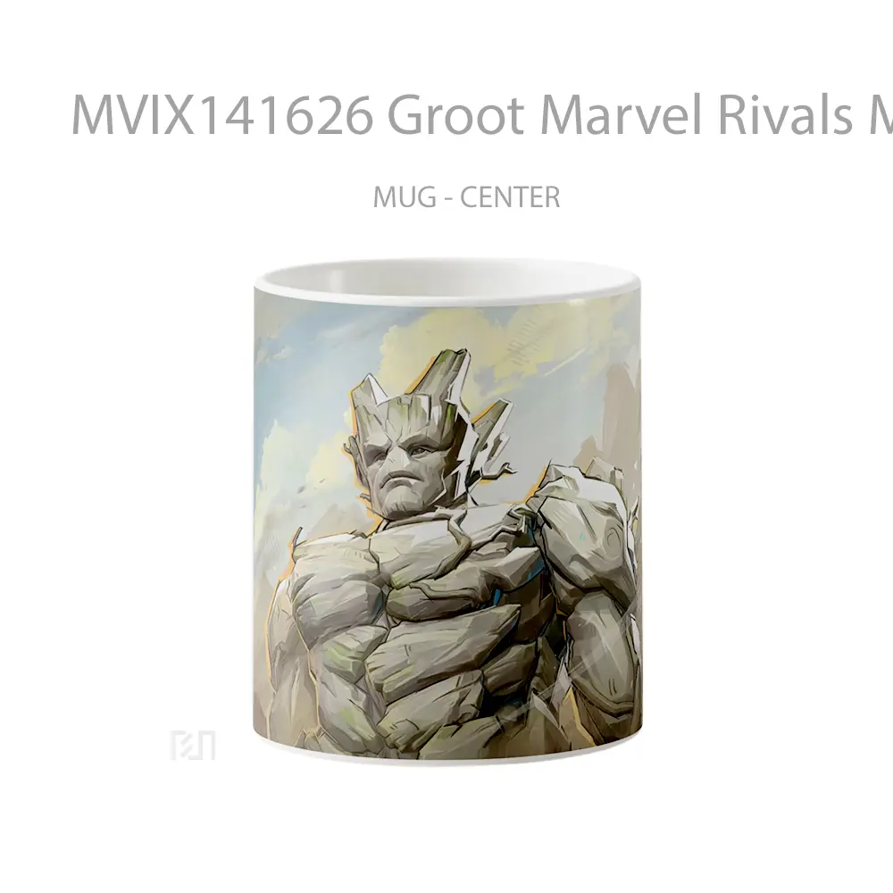 Mug Groot Marvel Rivals Mvp Guardians Of The Galayx Vol 3 Ski Gelas Superhero