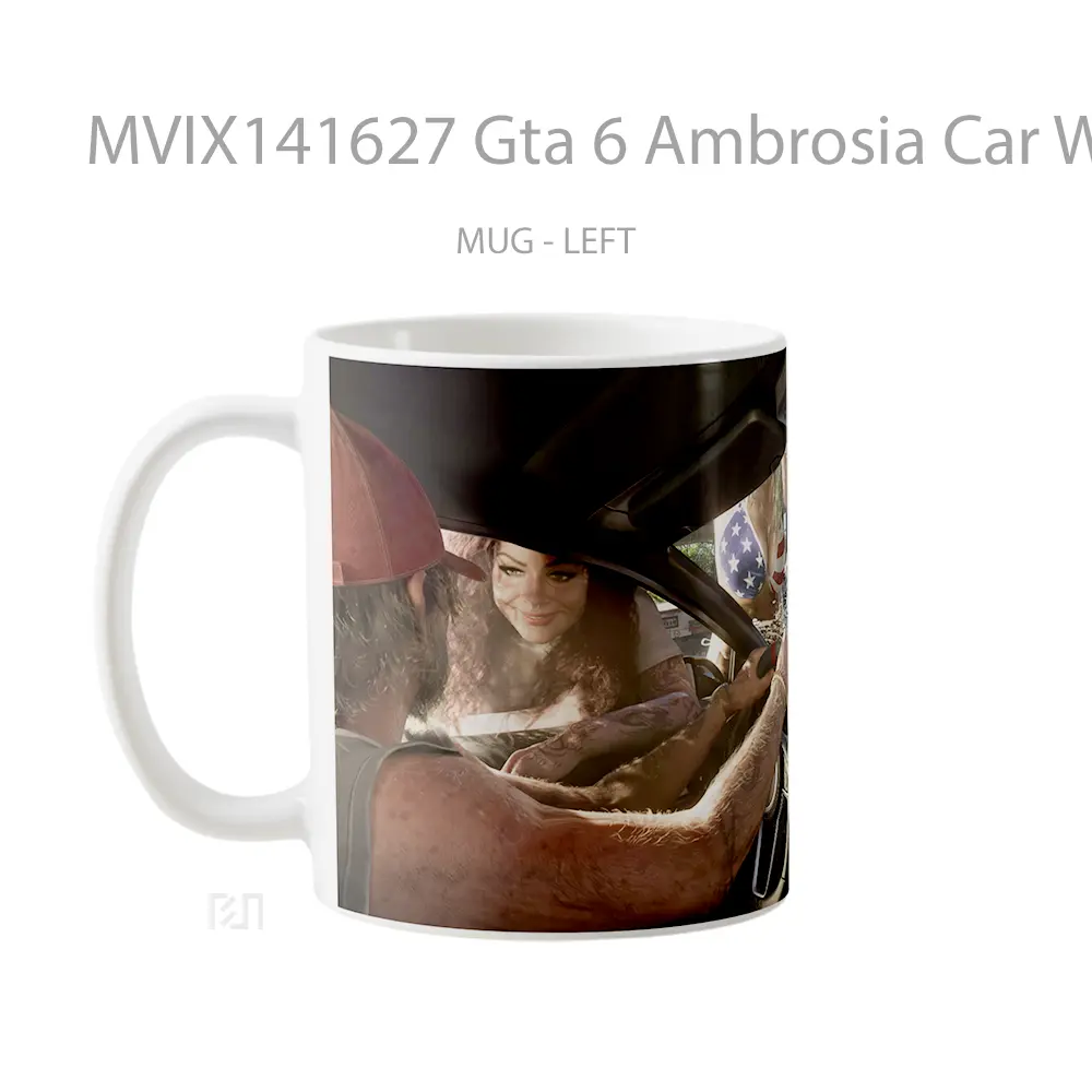 Mug Gta 6 Ambrosia Car Wash Gelas Keramik Unik - All-side / Desain