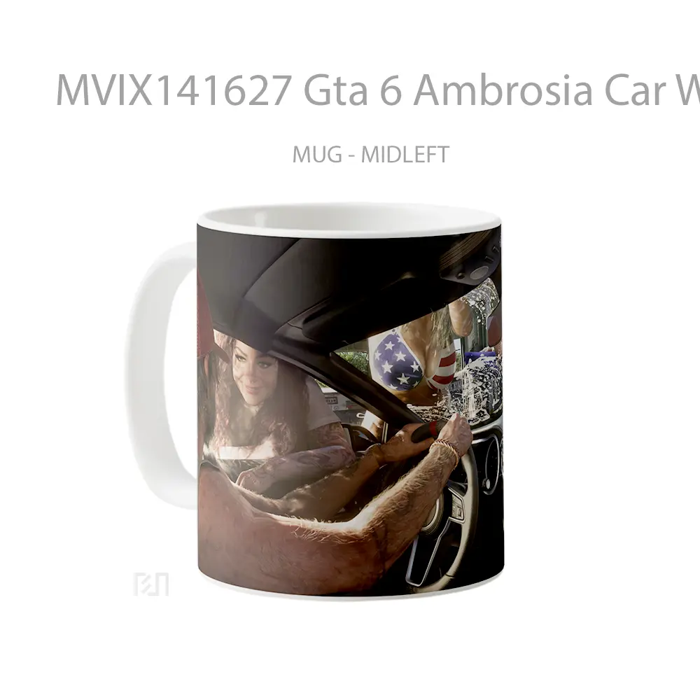 Mug Gta 6 Ambrosia Car Wash Gelas Keramik Unik - All-side / Desain