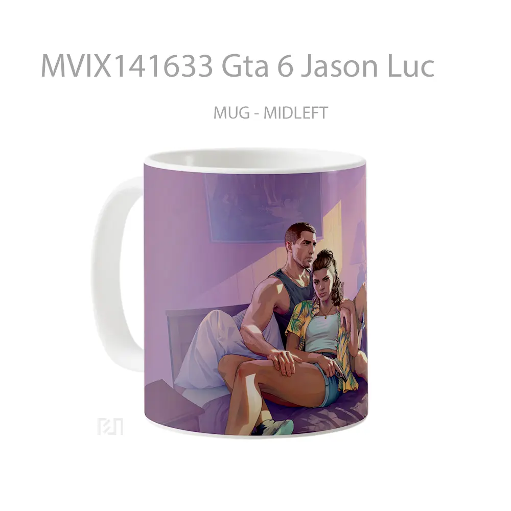 Mug Gta 6 Jason Luc Gelas Keramik Unik - All-side / Desain