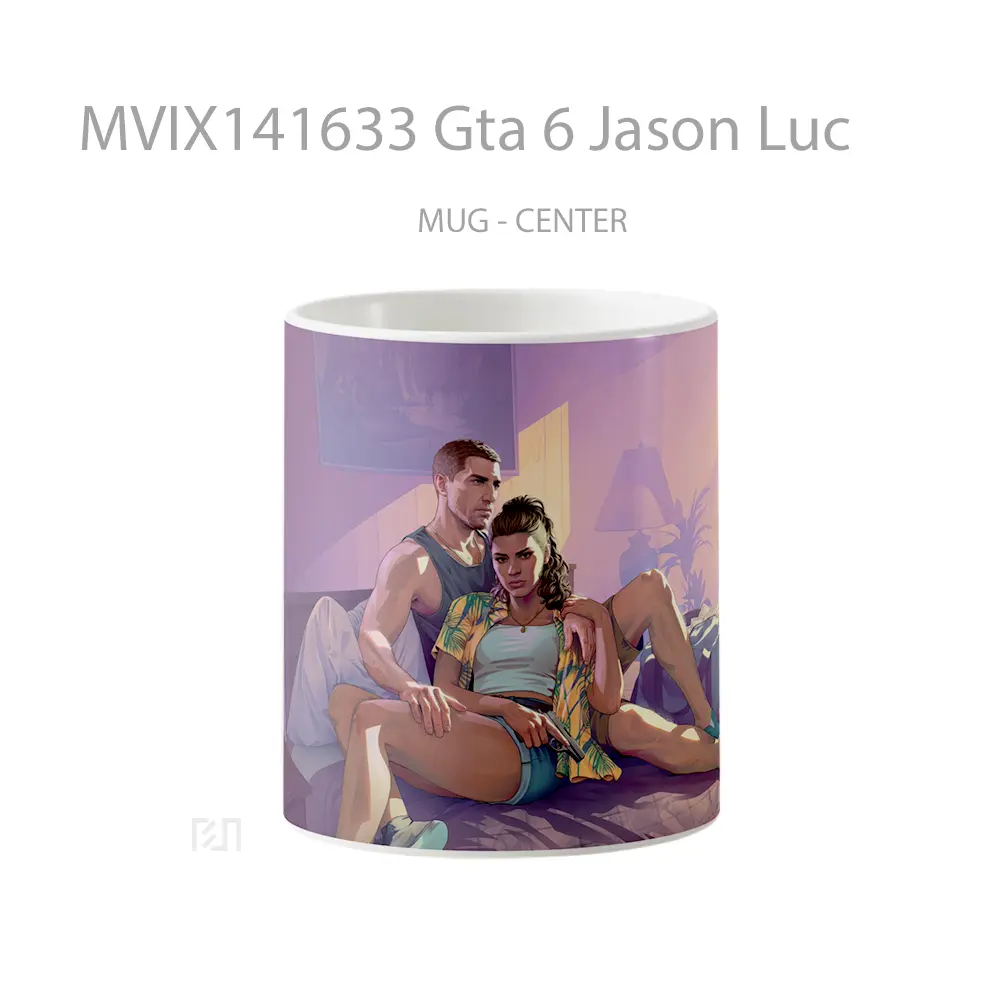 Mug Gta 6 Jason Luc Gelas Keramik Unik