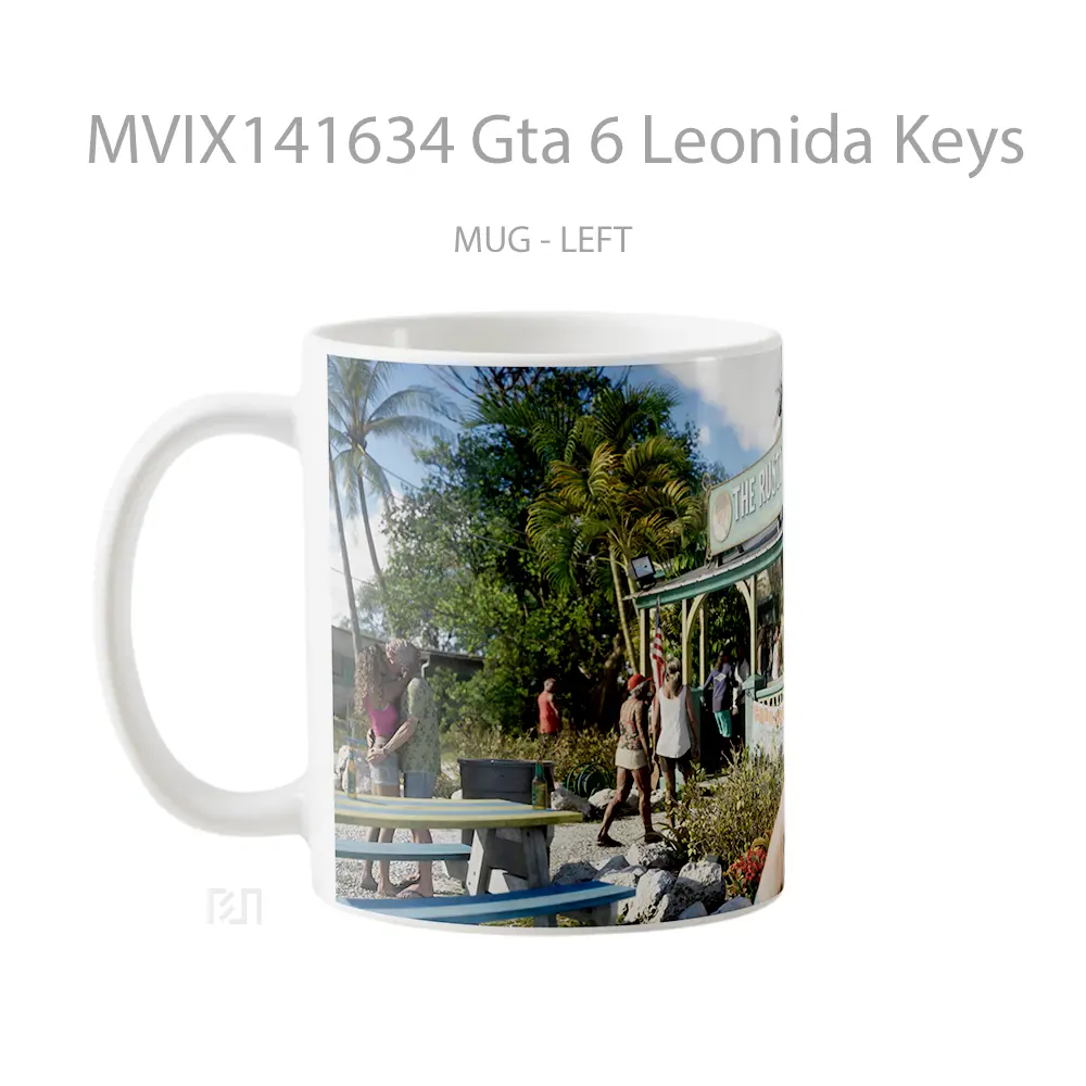 Mug Gta 6 Leonida Keys Gelas Keramik Unik - All-side / Desain