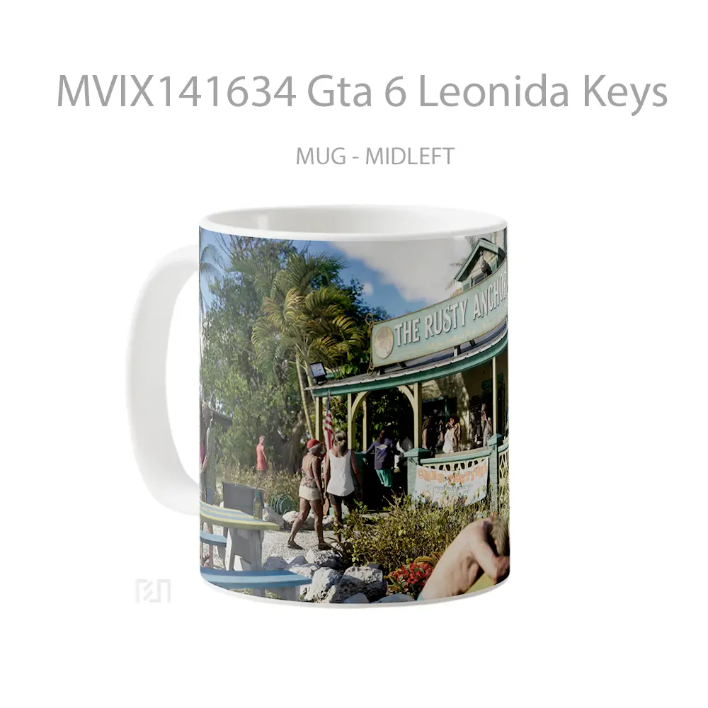 Mug Gta 6 Leonida Keys Gelas Keramik Unik - All-side / Desain