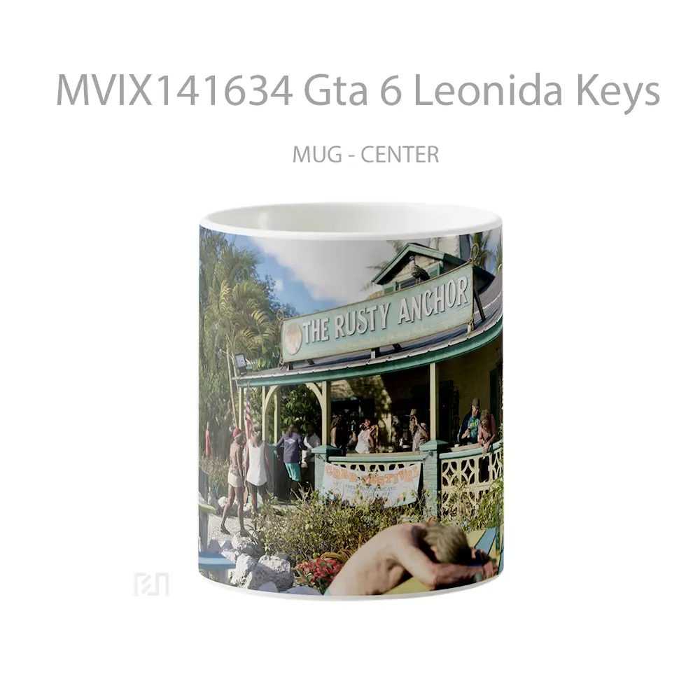 Mug Gta 6 Leonida Keys Gelas Keramik Unik