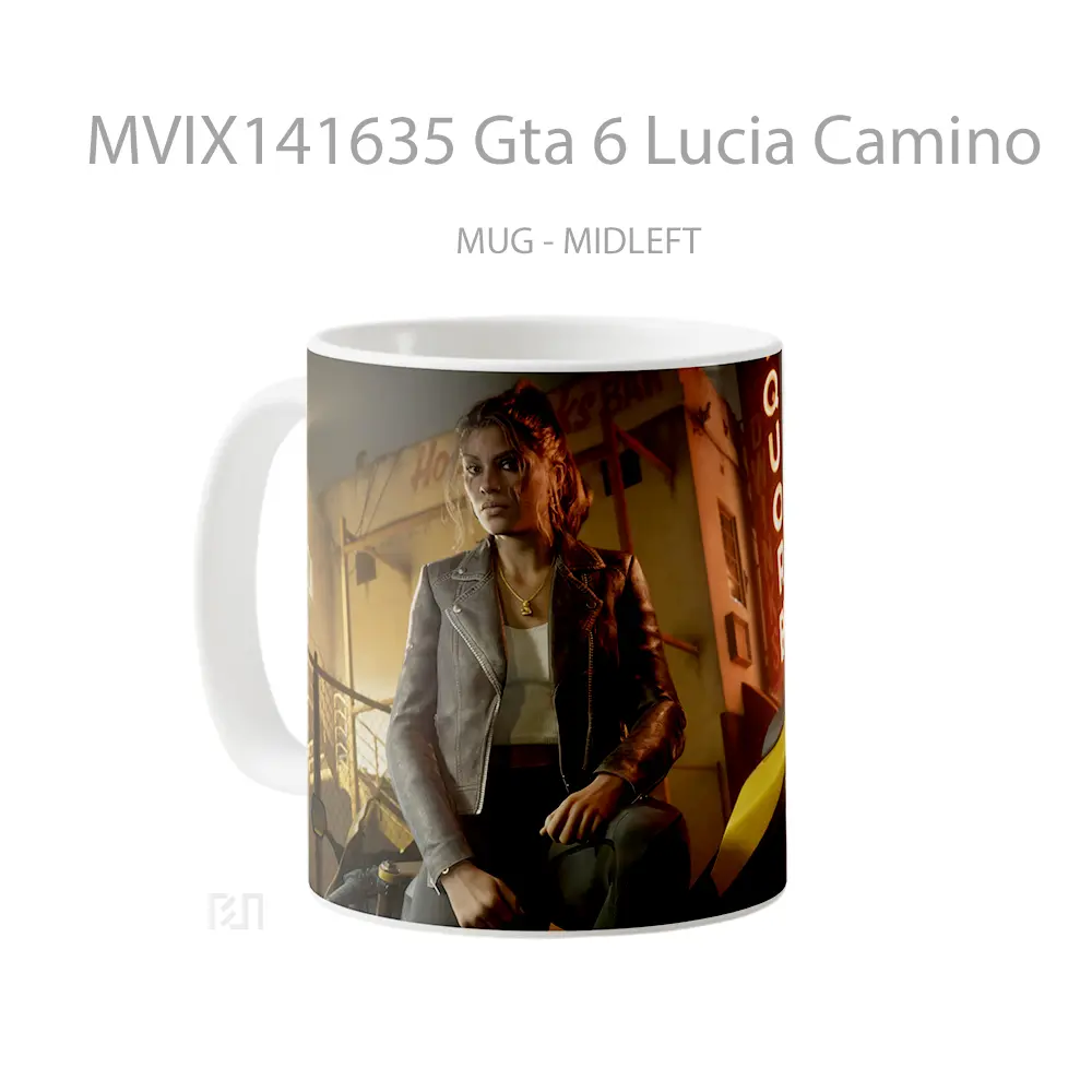 Mug Gta 6 Lucia Camino Gelas Keramik Unik - All-side / Desain