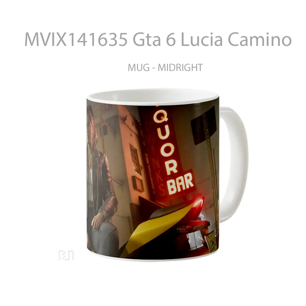 Mug Gta 6 Lucia Camino Gelas Keramik Unik - All-side / Desain