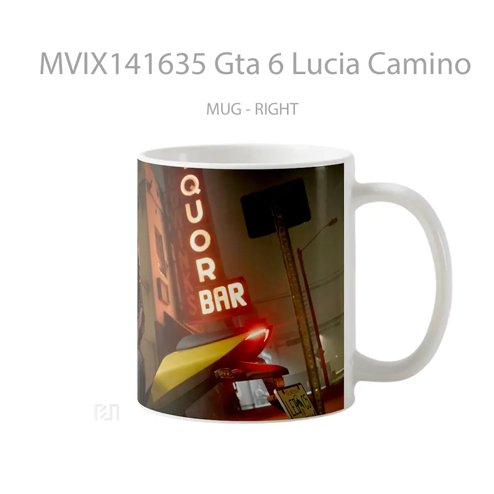Mug Gta 6 Lucia Camino Gelas Keramik Unik - All-side / Desain