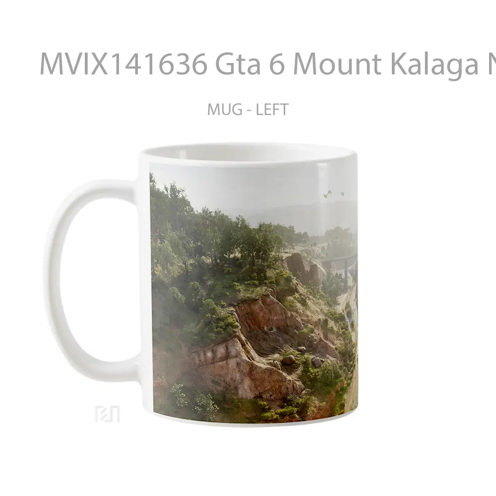 Mug Gta 6 Mount Kalaga National Park Gelas Keramik Unik - All-side / Desain