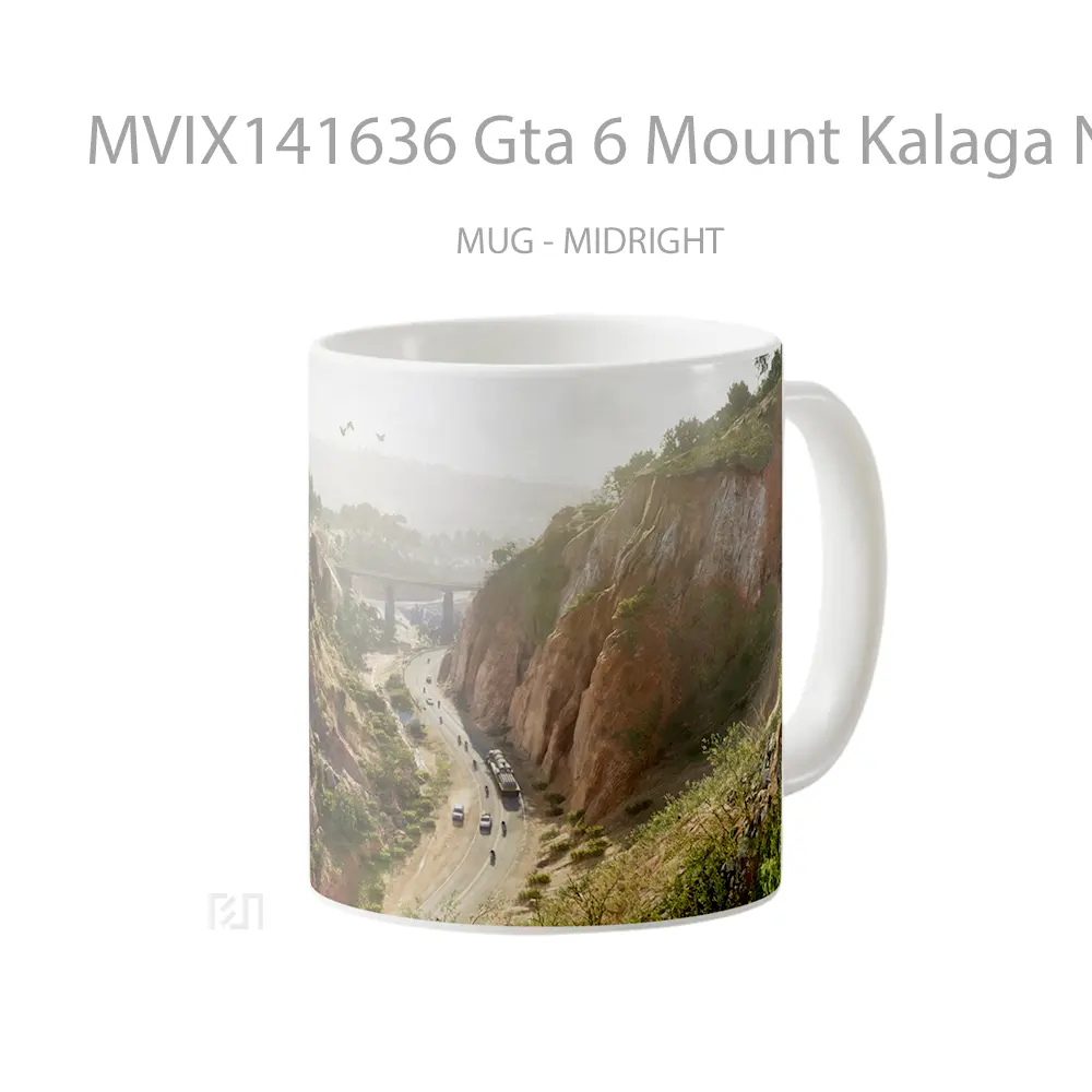 Mug Gta 6 Mount Kalaga National Park Gelas Keramik Unik - All-side / Desain