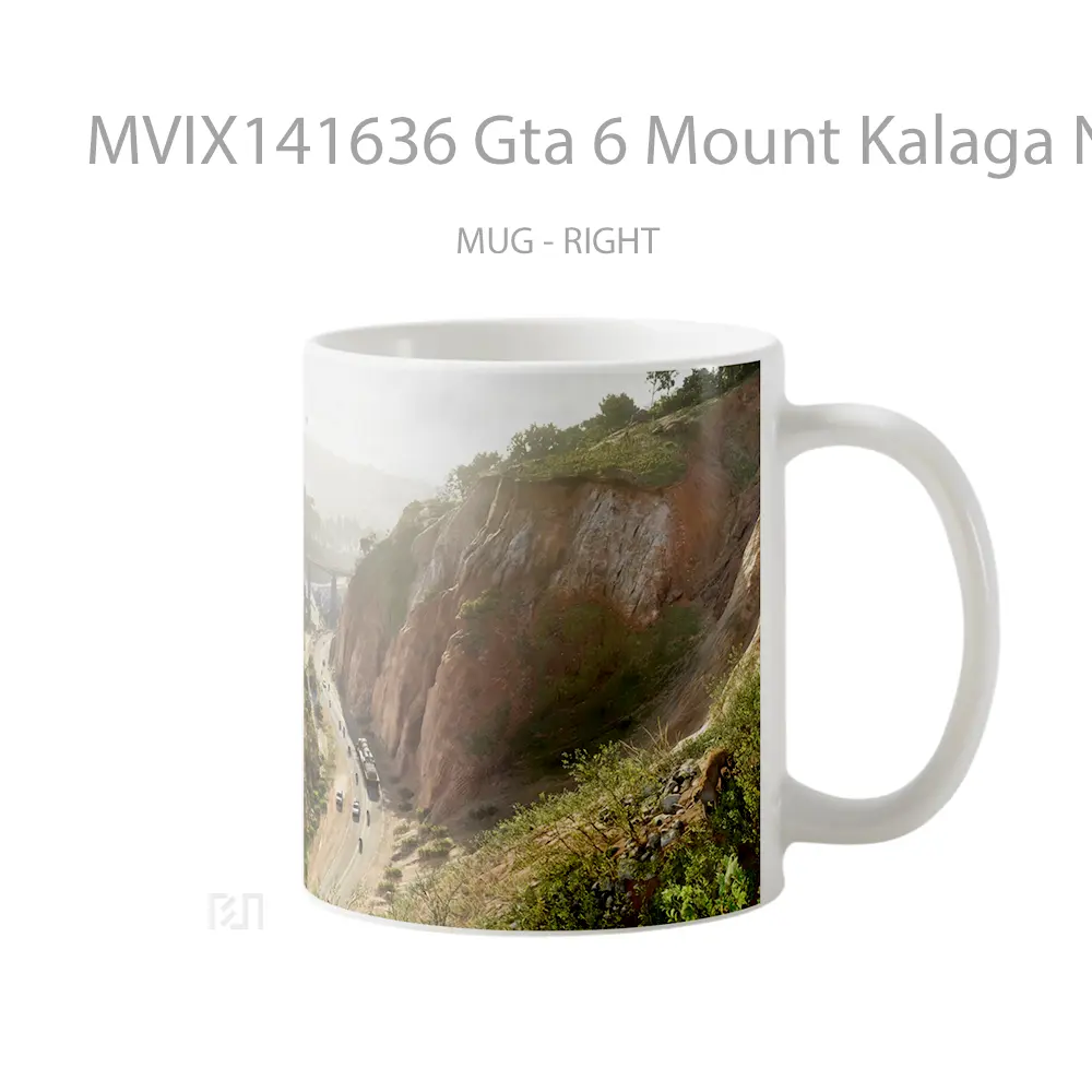 Mug Gta 6 Mount Kalaga National Park Gelas Keramik Unik - All-side / Desain