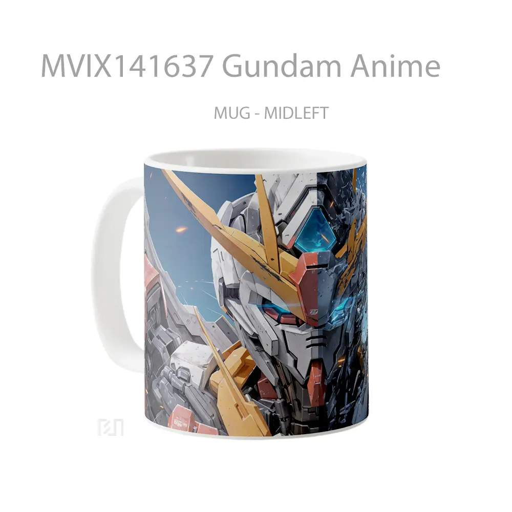 Mug Gundam Anime Cangkir Anime - All-side / Desain