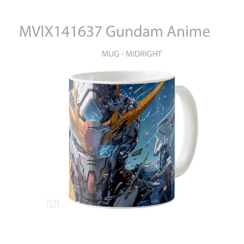 Mug Gundam Anime Cangkir Anime - All-side / Desain