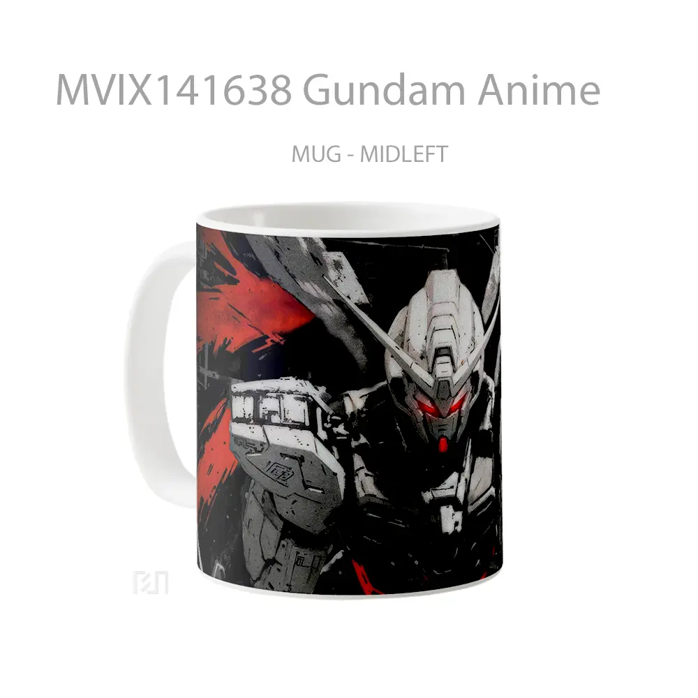 Mug Gundam Anime Cangkir Anime - All-side / Desain