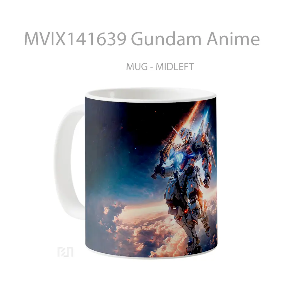 Mug Gundam Anime Cangkir Anime - All-side / Desain